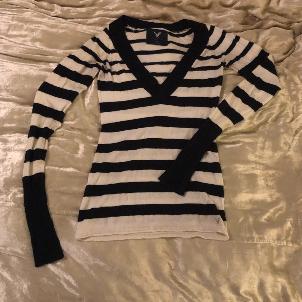 American Eagle Deep-V Sweater